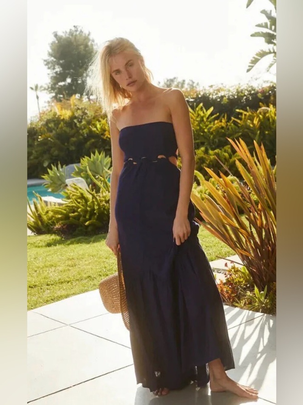 NWT! Free People Beaming Maxi Dress size Large